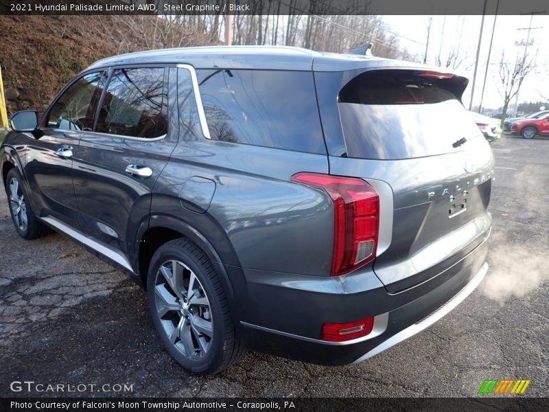 Steel Graphite / Black 2021 Hyundai Palisade Limited AWD