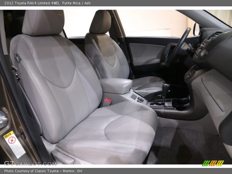 Front Seat of 2012 RAV4 Limited 4WD