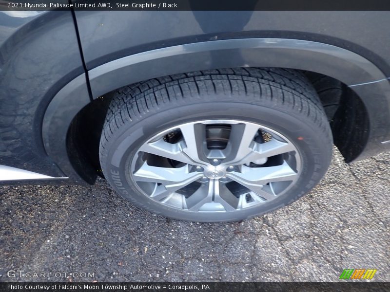 Steel Graphite / Black 2021 Hyundai Palisade Limited AWD