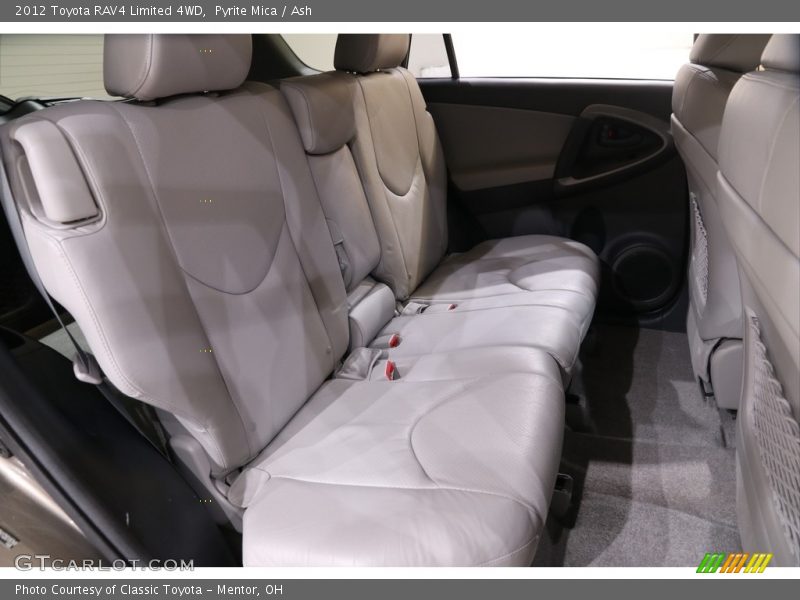 Rear Seat of 2012 RAV4 Limited 4WD