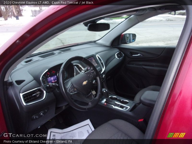 Cajun Red Tintcoat / Jet Black 2020 Chevrolet Equinox LT AWD