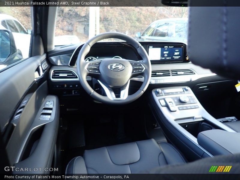 Steel Graphite / Black 2021 Hyundai Palisade Limited AWD