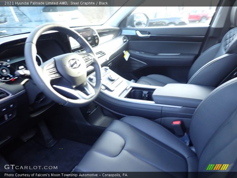Steel Graphite / Black 2021 Hyundai Palisade Limited AWD