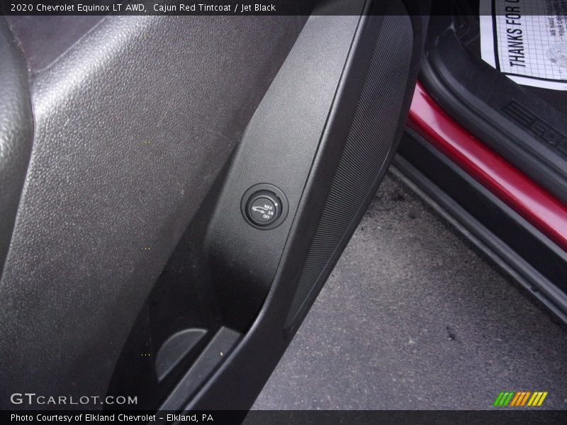 Cajun Red Tintcoat / Jet Black 2020 Chevrolet Equinox LT AWD
