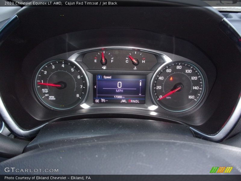 Cajun Red Tintcoat / Jet Black 2020 Chevrolet Equinox LT AWD