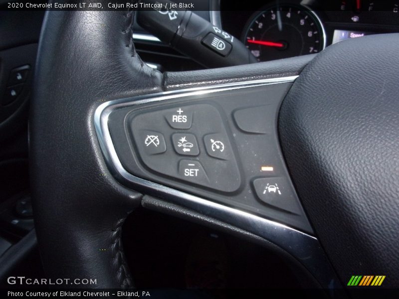 Cajun Red Tintcoat / Jet Black 2020 Chevrolet Equinox LT AWD