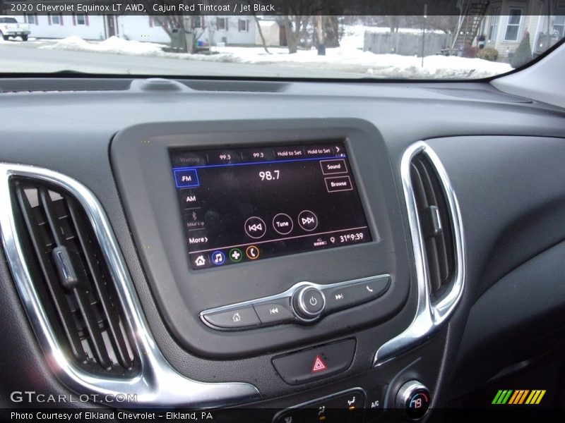 Cajun Red Tintcoat / Jet Black 2020 Chevrolet Equinox LT AWD