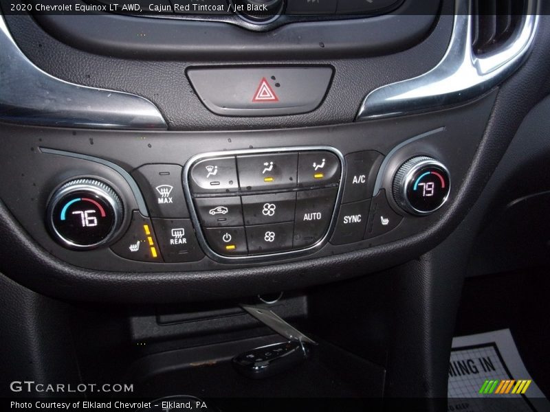 Cajun Red Tintcoat / Jet Black 2020 Chevrolet Equinox LT AWD