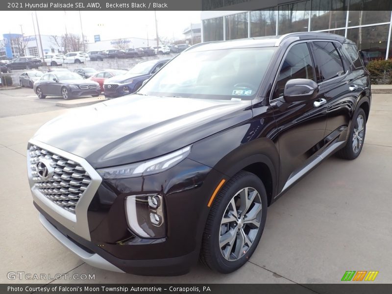 Becketts Black / Black 2021 Hyundai Palisade SEL AWD
