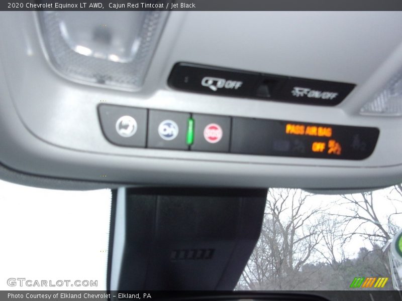 Cajun Red Tintcoat / Jet Black 2020 Chevrolet Equinox LT AWD