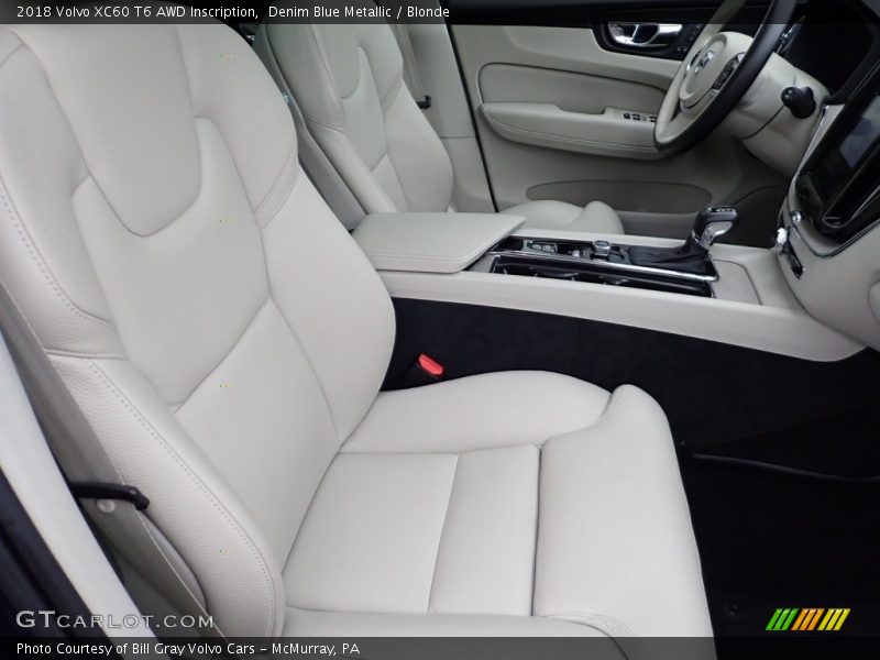 Front Seat of 2018 XC60 T6 AWD Inscription