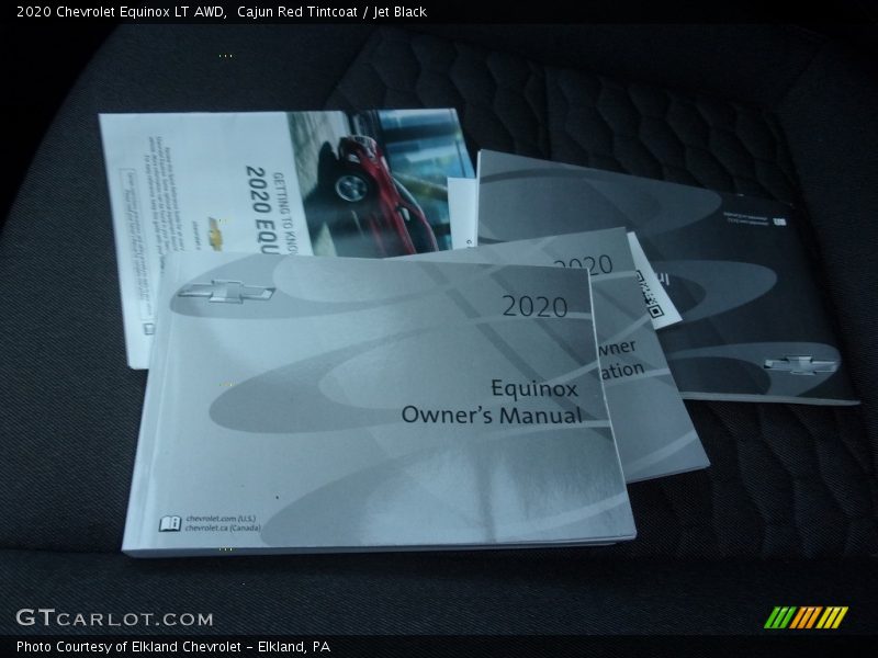 Cajun Red Tintcoat / Jet Black 2020 Chevrolet Equinox LT AWD