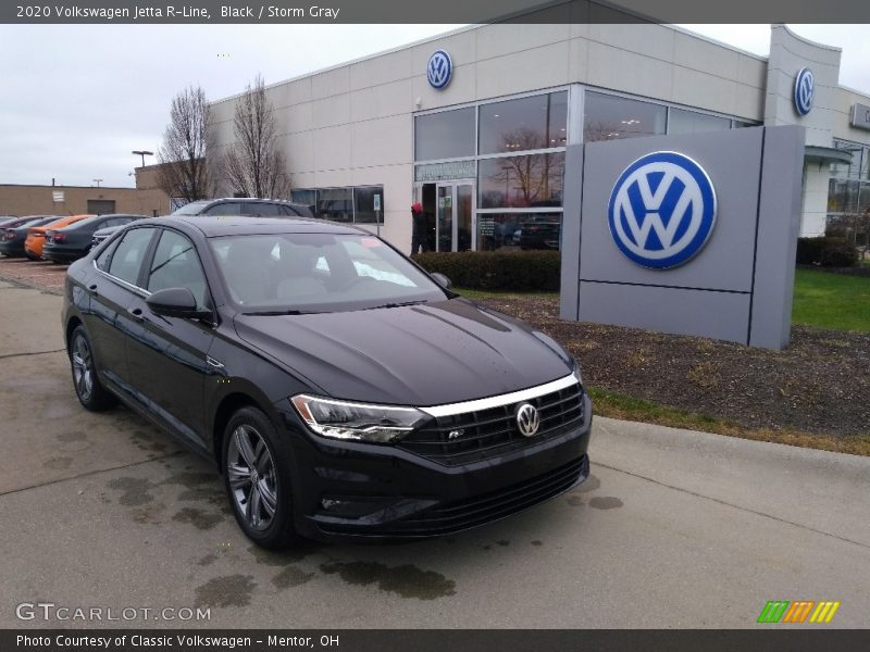 Front 3/4 View of 2020 Jetta R-Line