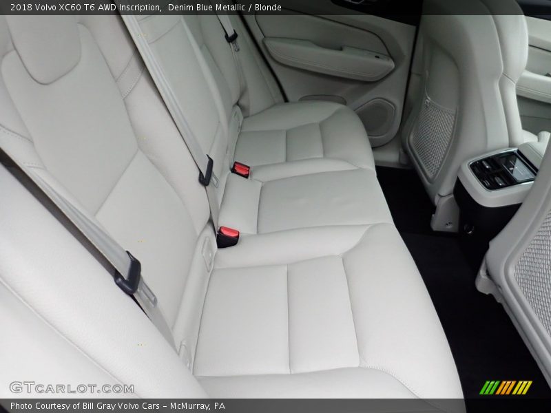 Denim Blue Metallic / Blonde 2018 Volvo XC60 T6 AWD Inscription