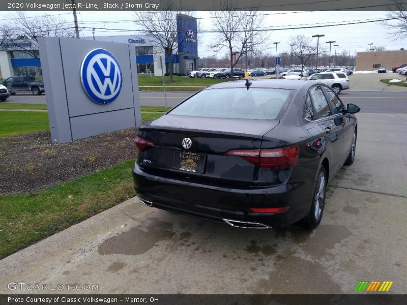 Black / Storm Gray 2020 Volkswagen Jetta R-Line