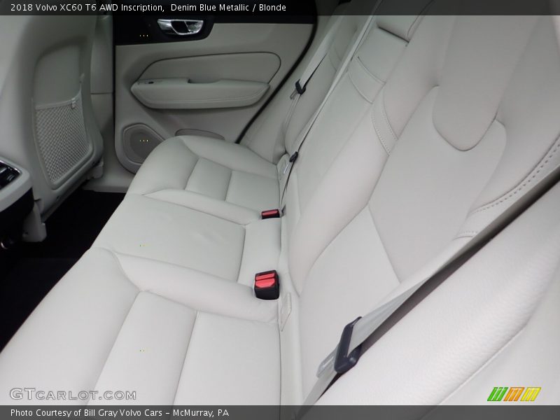 Denim Blue Metallic / Blonde 2018 Volvo XC60 T6 AWD Inscription