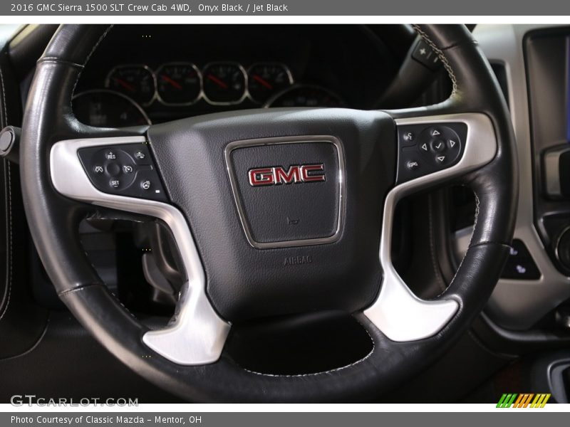  2016 Sierra 1500 SLT Crew Cab 4WD Steering Wheel