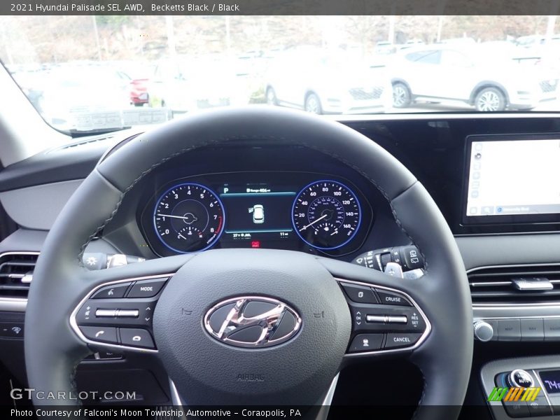 Becketts Black / Black 2021 Hyundai Palisade SEL AWD