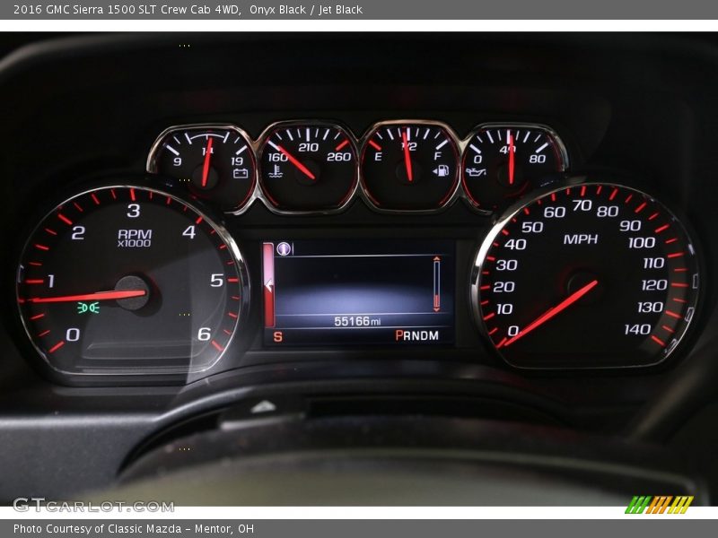  2016 Sierra 1500 SLT Crew Cab 4WD SLT Crew Cab 4WD Gauges