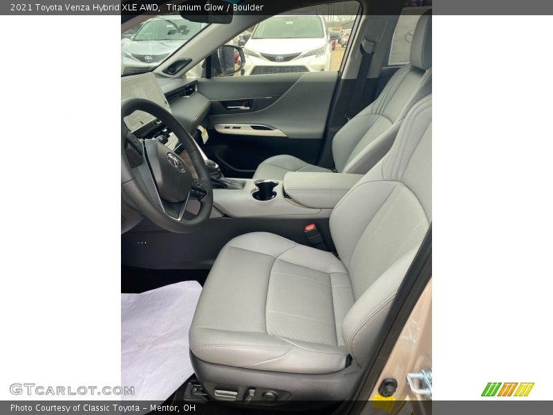 Titanium Glow / Boulder 2021 Toyota Venza Hybrid XLE AWD