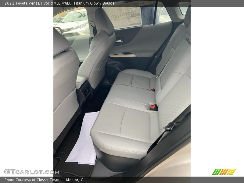 Titanium Glow / Boulder 2021 Toyota Venza Hybrid XLE AWD