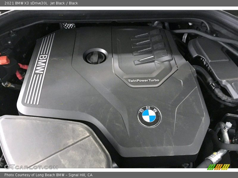 Jet Black / Black 2021 BMW X3 sDrive30i