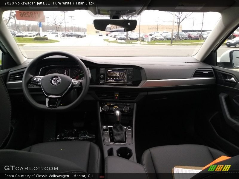 Dashboard of 2020 Jetta SE