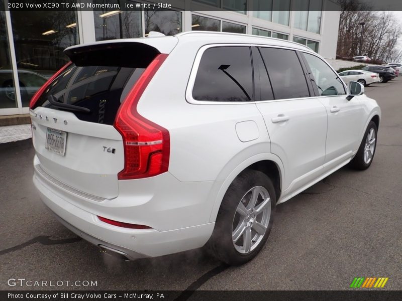 Ice White / Slate 2020 Volvo XC90 T6 AWD Momentum