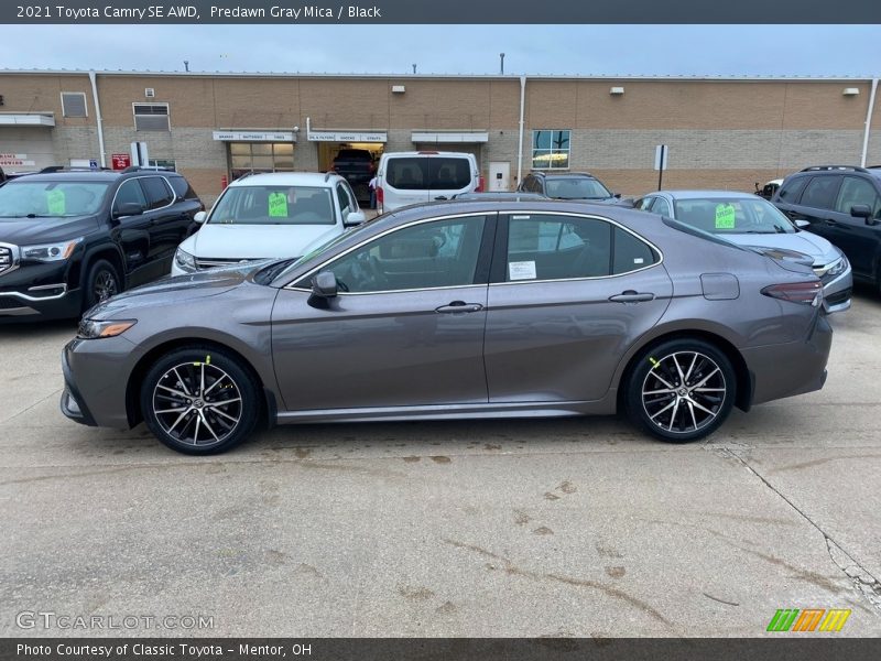  2021 Camry SE AWD Predawn Gray Mica