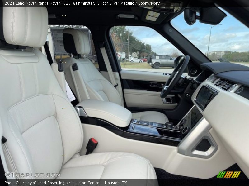 Front Seat of 2021 Range Rover P525 Westminster