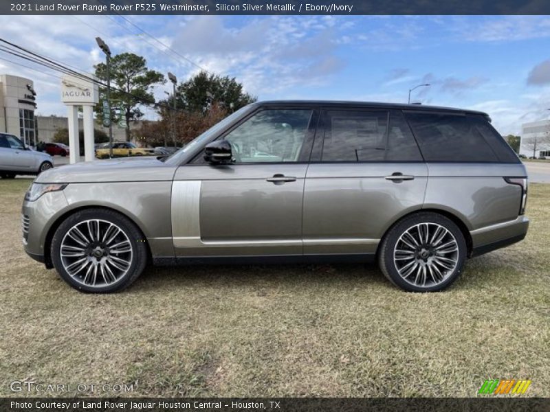  2021 Range Rover P525 Westminster Silicon Silver Metallic