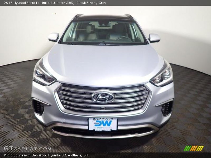 Circuit Silver / Gray 2017 Hyundai Santa Fe Limited Ultimate AWD