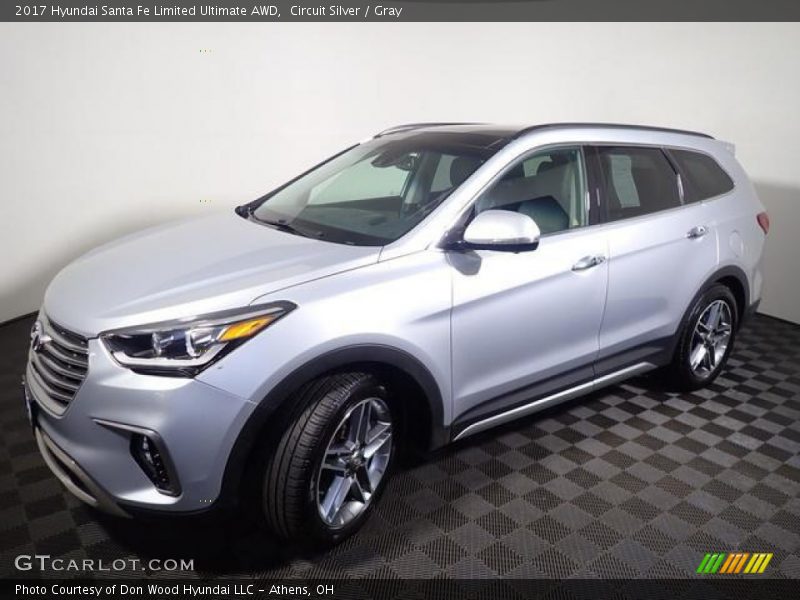 Circuit Silver / Gray 2017 Hyundai Santa Fe Limited Ultimate AWD