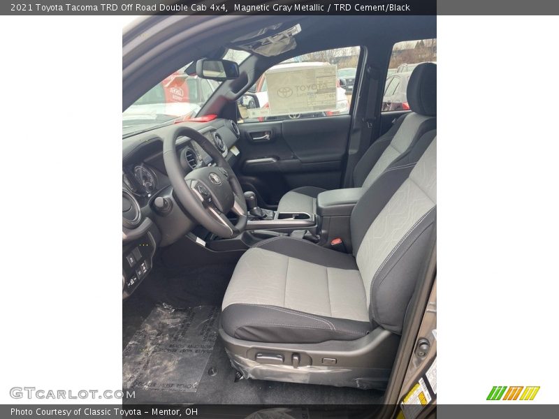Magnetic Gray Metallic / TRD Cement/Black 2021 Toyota Tacoma TRD Off Road Double Cab 4x4