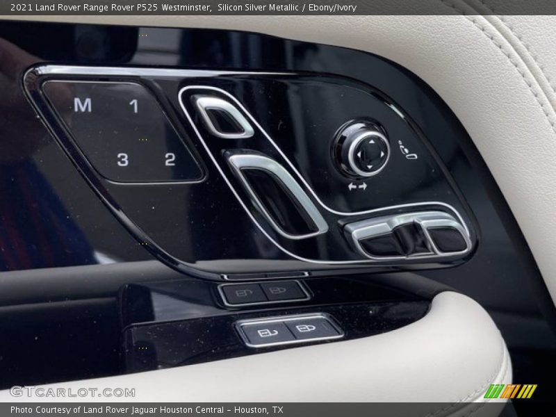Controls of 2021 Range Rover P525 Westminster