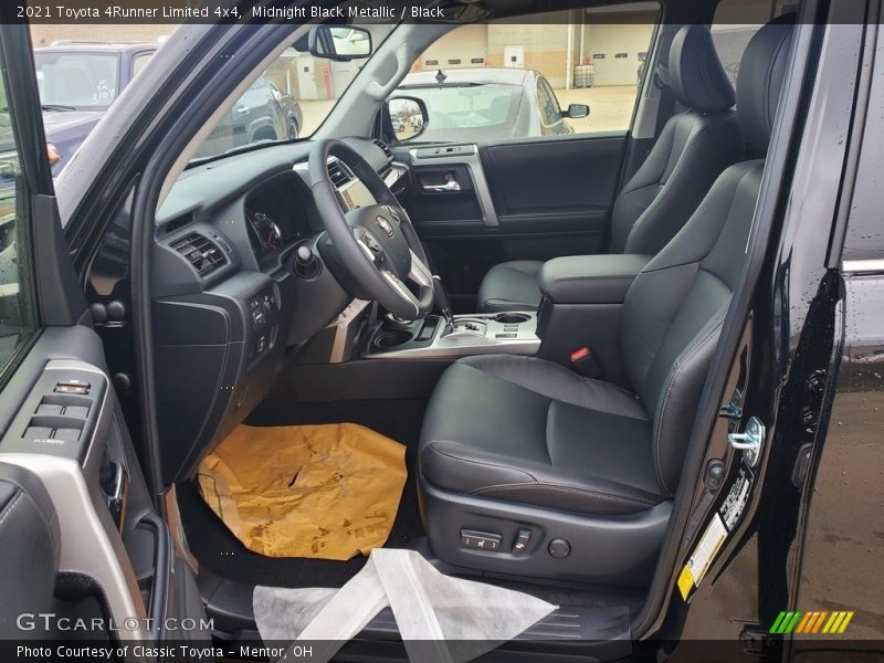 Front Seat of 2021 4Runner Limited 4x4