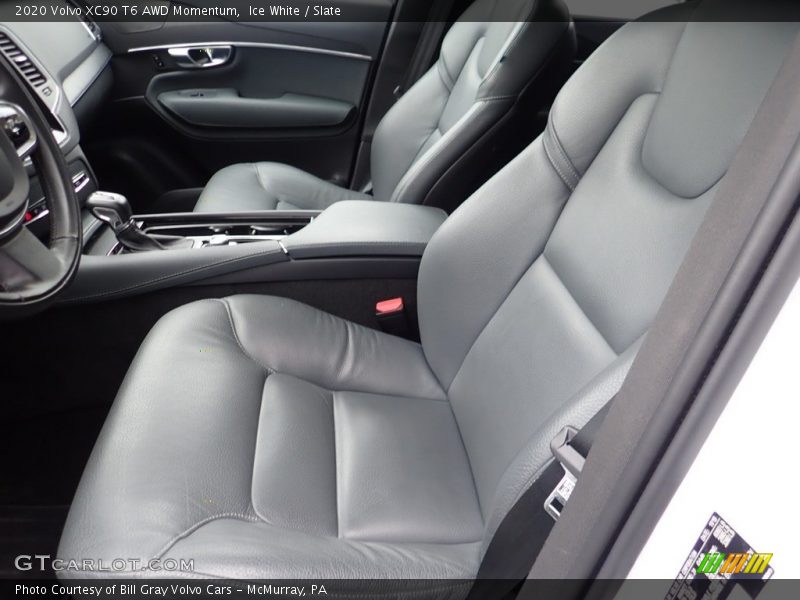 Front Seat of 2020 XC90 T6 AWD Momentum