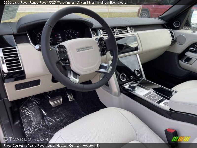 Silicon Silver Metallic / Ebony/Ivory 2021 Land Rover Range Rover P525 Westminster