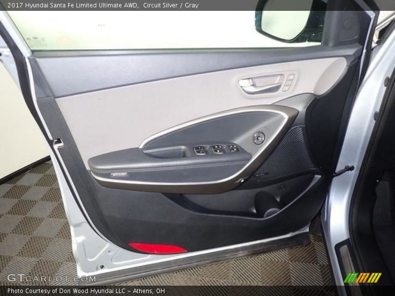 Circuit Silver / Gray 2017 Hyundai Santa Fe Limited Ultimate AWD