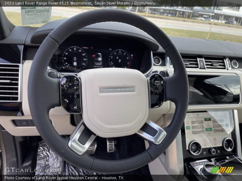 Silicon Silver Metallic / Ebony/Ivory 2021 Land Rover Range Rover P525 Westminster
