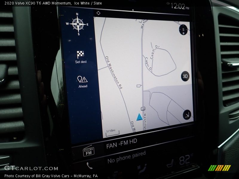 Navigation of 2020 XC90 T6 AWD Momentum