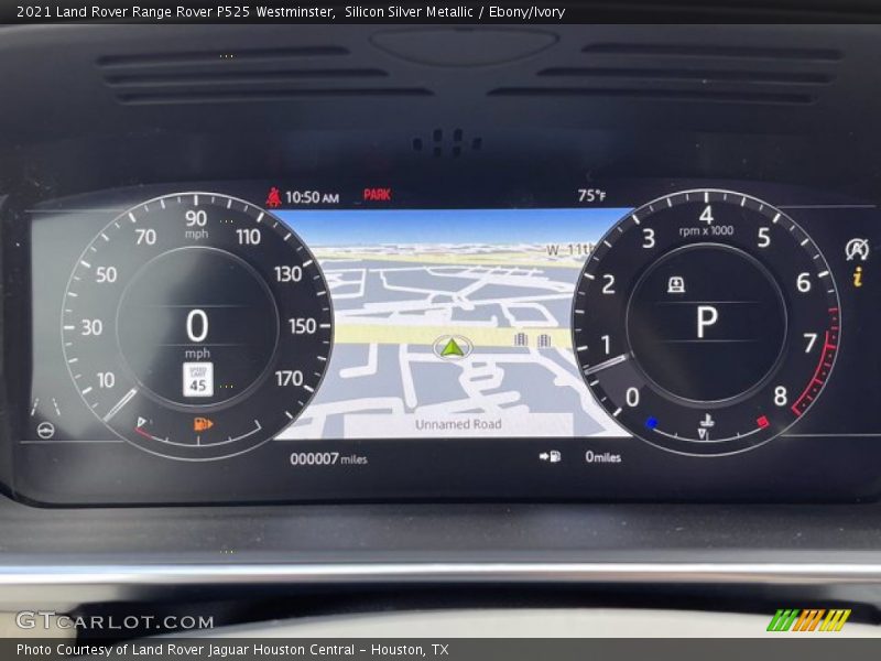 Silicon Silver Metallic / Ebony/Ivory 2021 Land Rover Range Rover P525 Westminster