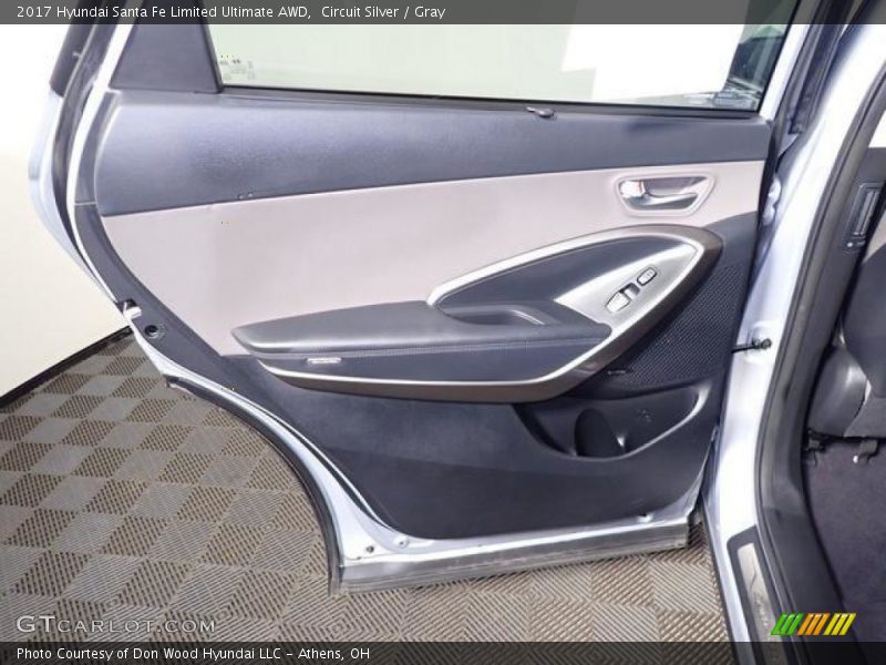Circuit Silver / Gray 2017 Hyundai Santa Fe Limited Ultimate AWD