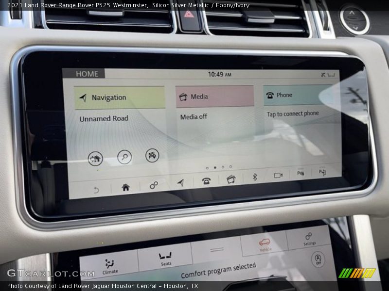 Silicon Silver Metallic / Ebony/Ivory 2021 Land Rover Range Rover P525 Westminster