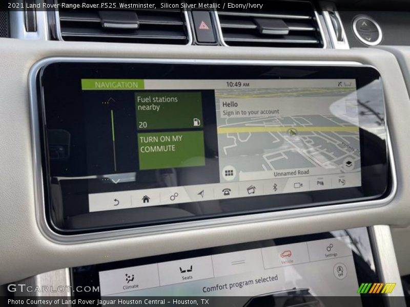 Silicon Silver Metallic / Ebony/Ivory 2021 Land Rover Range Rover P525 Westminster