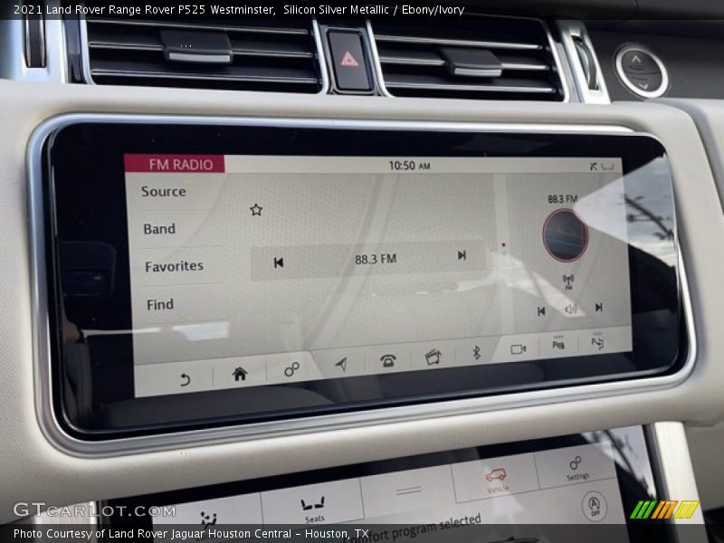 Silicon Silver Metallic / Ebony/Ivory 2021 Land Rover Range Rover P525 Westminster