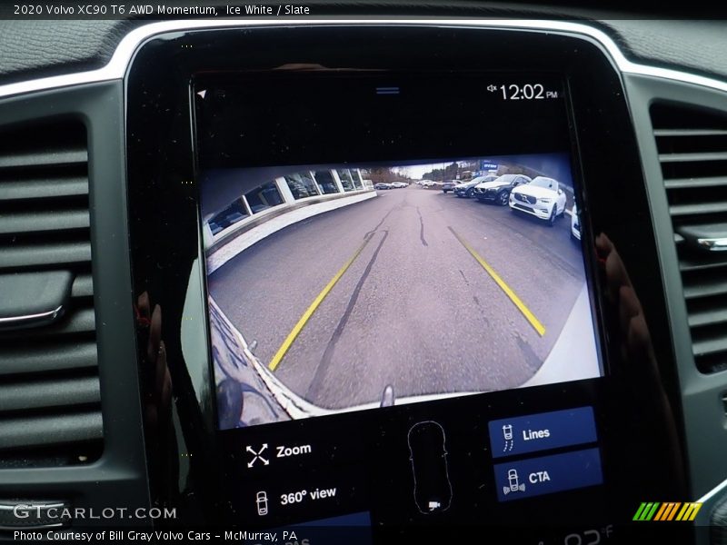 Ice White / Slate 2020 Volvo XC90 T6 AWD Momentum