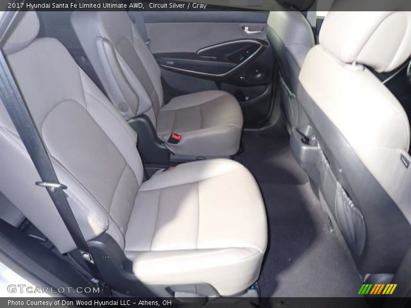 Circuit Silver / Gray 2017 Hyundai Santa Fe Limited Ultimate AWD