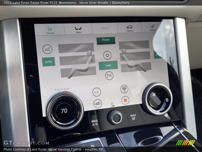 Silicon Silver Metallic / Ebony/Ivory 2021 Land Rover Range Rover P525 Westminster