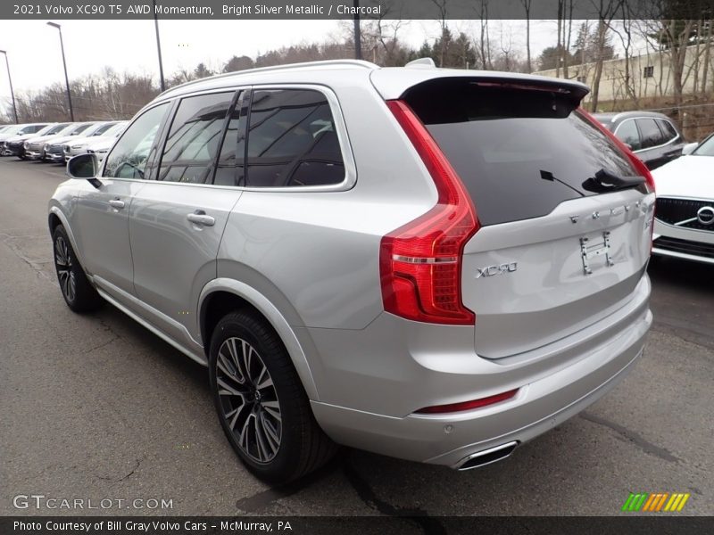 Bright Silver Metallic / Charcoal 2021 Volvo XC90 T5 AWD Momentum